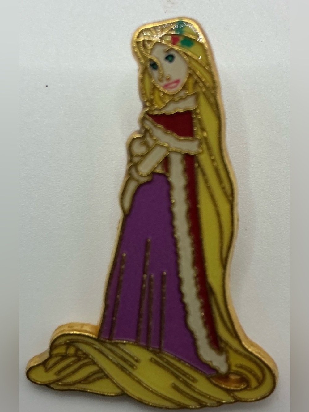 DISNEY PARKS NOEL PRINCESS BOOSTER LAPEL PIN RAPUNZEL